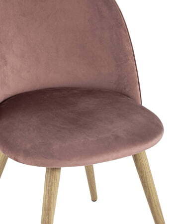 Стул Лион велюр с ромбами розовый (Стул Лион NEW розовый)