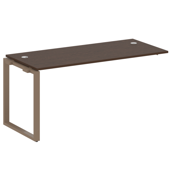 Проходной наборный элемент рабочей станции Metal System Style БО.ПРС-СП-1.4 1600x720x750 (Венге Цаво/Мокко металл) Проходной наборный элемент рабочей станции Metal System Style БО.ПРС-СП-1.4 1600x720x750 (Венге Цаво/Мокко металл)
