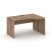 Стол рабочий эргономичный SN-D.SPA-002(R) (1580х600/980х750) (Тиквуд Светлый/Белый) Стол рабочий эргономичный SN-D.SPA-002(R) (1580х600/980х750) (Тиквуд Светлый/Белый)