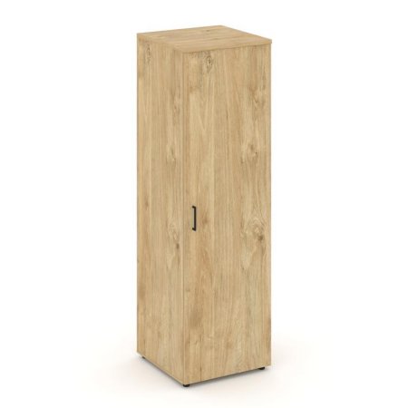Гардероб узкий глубокий SN.GB-002 (600х600х1982) (Тиквуд Светлый)