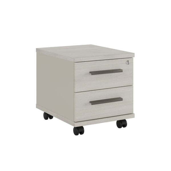 Тумба подкатная с 2 ящиками New Line NLN36330221 406x525x452 (Дуб шамони светлый)