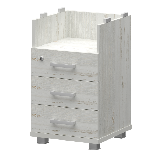 Корпус тумбы приставной Аргентум НТ-320 438x444x725 (Сосна винтер)