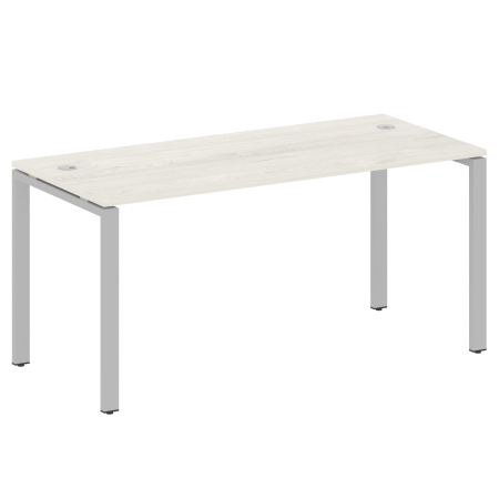 Стол письменный Metal System Style БП.СП-4 1600x720x750 (Дуб Наварра/Серый металл)