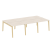 Рабочая станция на деревянных опорах Onix Wood OW.D.RS-6.1.8 2940x1635x750 (Тиквуд Темный/Дуб Темный) Рабочая станция на деревянных опорах Onix Wood OW.D.RS-6.1.8 2940x1635x750 (Тиквуд Темный/Дуб Темный)
