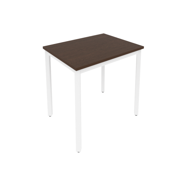 Стол письменный на металлокаркасе Slim С.СП-2.1 780x600x750 (Венге Цаво/Белый металл)