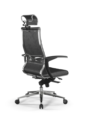 Кресло для руководителя Метта Samurai L2-13U - GoyaLE /Kc31/Wm31/U0mV-mL/H2cV-3D(M06.B32.G11.W03) (Темно-серый)