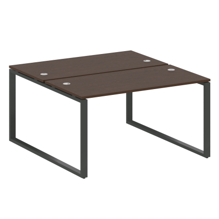 Рабочая станция Metal System Style БО.РАС-СП-2.3 1400x1475x750 (Венге Цаво/Антрацит металл)