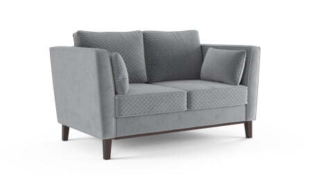 Диван 2-местный раскладной Neapole (1700x970x960) Серый (Серый)