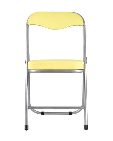 Стул складной ДЖОН металлик, желтый (Стул складной Джон желтый)
