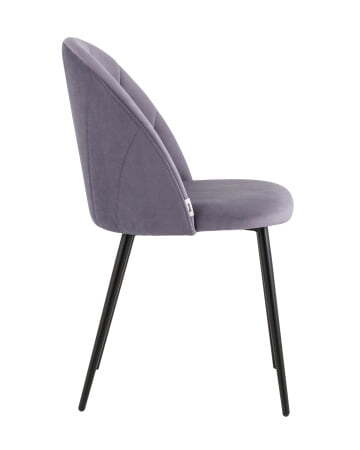 Стул Логан велюр пыльно-сиреневый (Стул кухонный Логан пыльно-сиреневый)
