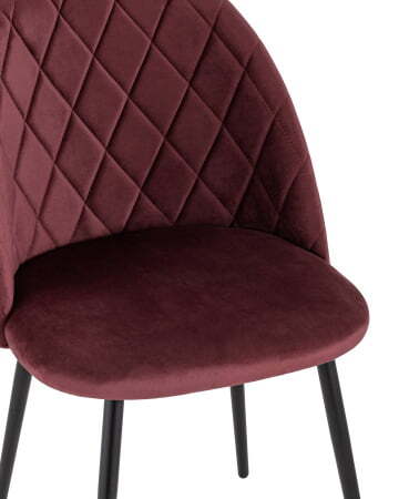 Стул Марсель велюр винный (Стул Марсель бордовый) Стул Марсель велюр винный (Стул Марсель бордовый)
