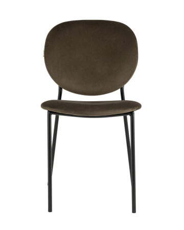 Стул Стенли велюр коричневый (Стул Стенли коричневый) Стул Стенли велюр коричневый (Стул Стенли коричневый)