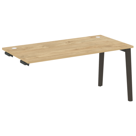 Стол-приставка к опорным элементам на деревянных опорах Onix Wood OW.SPR-4.8 1580x800x750 (Тиквуд Светлый/Дуб Темный)