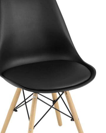 Стул Eames Soft черный (Стул Freames черный)