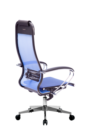 Кресло для руководителя Метта МЕТТА-4(MPRU)/подл.131/осн.004 (Васильковый)