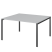 Стол переговорный на металлокаркасе Арго-М АМП-002.123 1200x1236x760 (Ясень шимо/Антрацит)