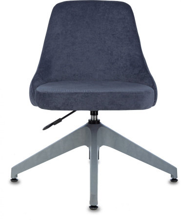 Кресло CH-340GLZ синий Light-27 крестов.4-луч. пластик пластик серый (Синий) Кресло CH-340GLZ синий Light-27 крестов.4-луч. пластик пластик серый (Синий)