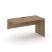 Стол-приставка к опорным элементам SN-D.OPRS-022(L) (1180х800х750) (Тиквуд Светлый/Белый) Стол-приставка к опорным элементам SN-D.OPRS-022(L) (1180х800х750) (Тиквуд Светлый/Белый)