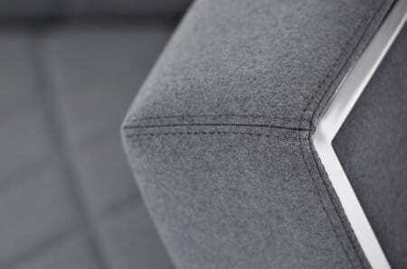 VISPO Диван 2-местный (СВ.СЕРЫЙ)