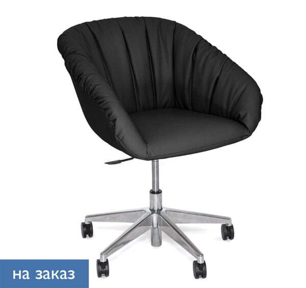ALMA SOFT Кресло для посетителей на колесах 5-луч.