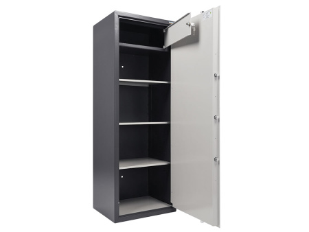 Офисный сейф VALBERG ASM 165T графит (Графит/Светло-серый)