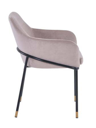 Стул Сандра велюр шампань (Стул Сандра шампань)