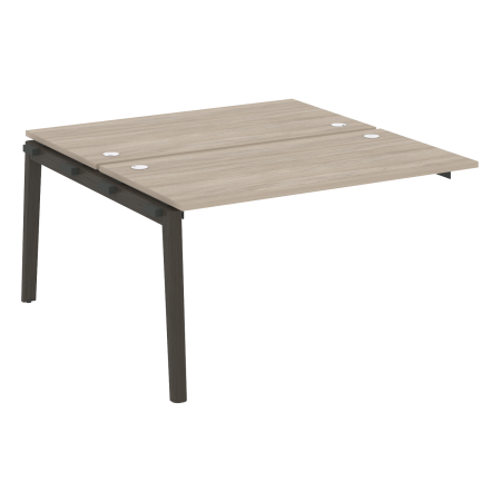 Наборный элемент рабочей станции на деревянных опорах Onix Wood OW.2.NRS-3.7 1380x1475x750 (Дуб Аттик/Дуб Темный)