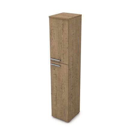 9П.005.4 Пенал высокий (400x450x2045) (Teakwood)