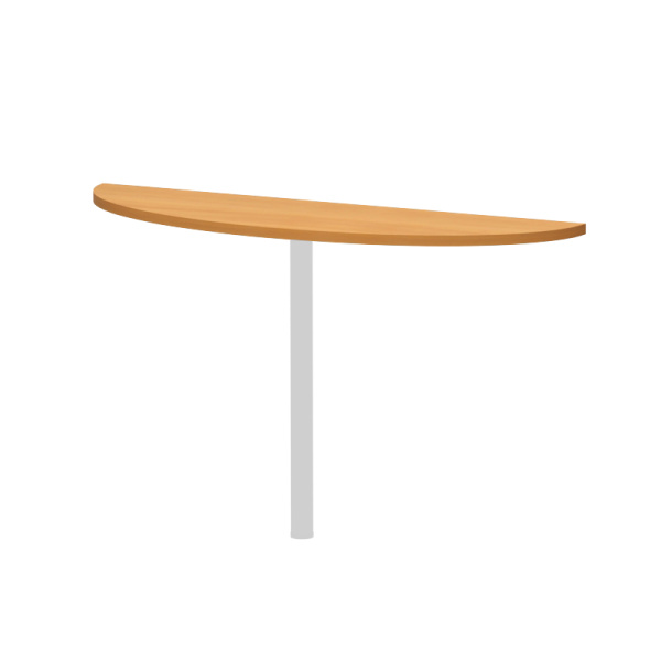 Приставка (без опоры) Этюд Р20.15 1235x350x25 (Бук Бавария) Приставка (без опоры) Этюд Р20.15 1235x350x25 (Бук Бавария)