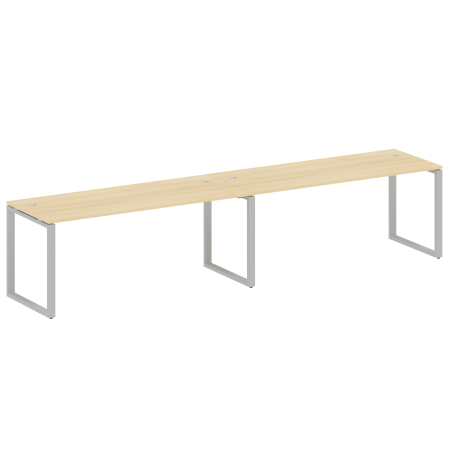 Рабочая станция Metal System Style БО.СМ-2.5 3600x720x750 (Акация/Серый металл)
