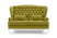 Диван 2-местный Lord (1670x830x1180) Горчичный (Горчичный)