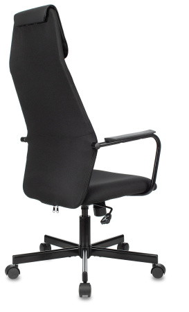 Кресло игровое Zombie ONE черный с подголов. крестов. металл (Черный) Кресло игровое Zombie ONE черный с подголов. крестов. металл (Черный)