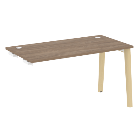 Стол-приставка к опорным элементам на деревянных опорах Onix Wood OW.SPR-3.7 1380x720x750 (Дуб Аризона/Дуб Светлый)