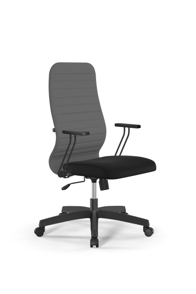 Кресло для руководителя Метта Sit 8 B2-10T - UMF(X1) /Uh02/Wh00/T1bp-b(M09.B02.G15.W01) (Светло-серый | Черный) Кресло для руководителя Метта Sit 8 B2-10T - UMF(X1) /Uh02/Wh00/T1bp-b(M09.B02.G15.W01) (Светло-серый | Черный)