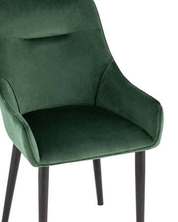 Стул Джоан велюр зелёный (Стул Джоан зеленый)