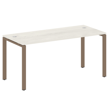 Стол письменный Metal System Style БП.СП-4 1600x720x750 (Дуб Наварра/Мокко металл)