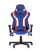 Кресло игровое TopChairs Cherokee синее (Геймерское кресло Cherokee синий, белый, красный) Кресло игровое TopChairs Cherokee синее (Геймерское кресло Cherokee синий, белый, красный)