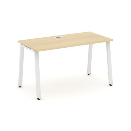 Стол письменный SN-6A.SP-012 (1180х700х750) (Акация Лорка/Металл Белый)