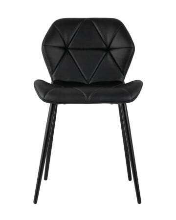 Стул Эдвин экокожа черный (Стул Эдвин черный)