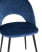 Стул Меган велюр с ромбами синий (Стул Меган синий)