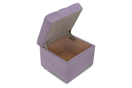 Пуф Marcele 400 (420x420x450) Пудровый (Пудровый)