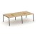 Рабочая станция 2-х сторонняя SN-4A.DRS-042 (2360х1432х750) (Тиквуд Светлый/Металл Антрацит) Рабочая станция 2-х сторонняя SN-4A.DRS-042 (2360х1432х750) (Тиквуд Светлый/Металл Антрацит)