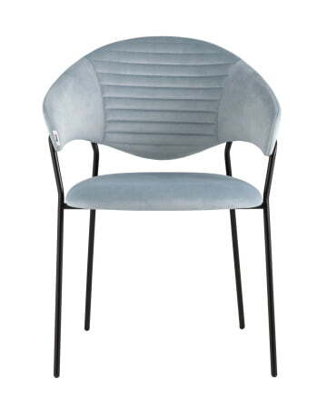 Стул Алексис велюр пыльно-голубой (Стул Алексис пыльно-голубой)