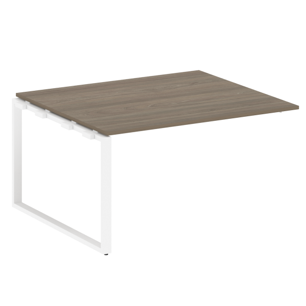 Проходной наборный элемент переговорного стола Metal System Style БО.ППРГ-3 1400x1235x750 (Вяз/Белый металл) Проходной наборный элемент переговорного стола Metal System Style БО.ППРГ-3 1400x1235x750 (Вяз/Белый металл)
