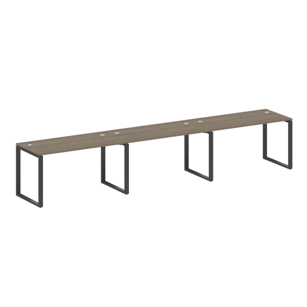 Рабочая станция Metal System Style БО.СМ-3.3 4200x720x750 (Вяз/Антрацит металл) Рабочая станция Metal System Style БО.СМ-3.3 4200x720x750 (Вяз/Антрацит металл)