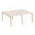 Рабочая станция на деревянных опорах Onix Wood OW.D.RS-4.1.8 1960x1635x750 (Тиквуд Светлый/Дуб Темный) Рабочая станция на деревянных опорах Onix Wood OW.D.RS-4.1.8 1960x1635x750 (Тиквуд Светлый/Дуб Темный)