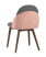 Стул HELGA темно-серый/коралловый 2 шт, (Стул HELGA темно-серый)