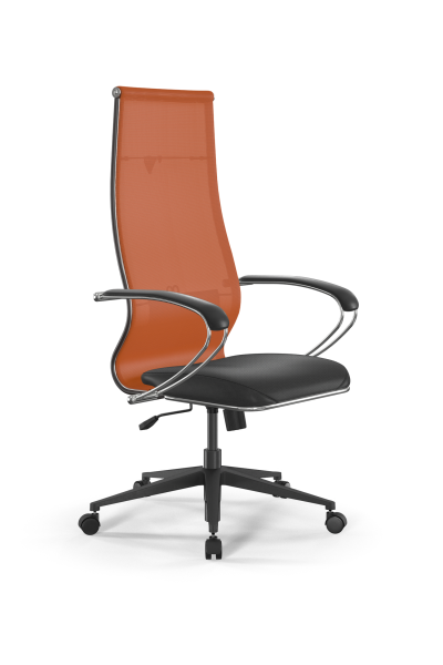 Кресло для руководителя Метта Sit 10 B1-163K - T+Extra /Km00/Wm12/K1cL(M09.B11.G19.W02) (Черный | Оранжевый) Кресло для руководителя Метта Sit 10 B1-163K - T+Extra /Km00/Wm12/K1cL(M09.B11.G19.W02) (Черный | Оранжевый)