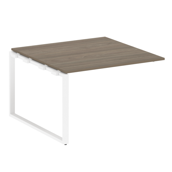Проходной наборный элемент переговорного стола Metal System Style БО.ППРГ-2 1200x1235x750 (Вяз/Белый металл) Проходной наборный элемент переговорного стола Metal System Style БО.ППРГ-2 1200x1235x750 (Вяз/Белый металл)