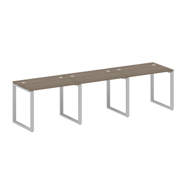 Рабочая станция Metal System Style БО.СМ-3.1 3000x720x750 (Вяз/Серый металл) Рабочая станция Metal System Style БО.СМ-3.1 3000x720x750 (Вяз/Серый металл)